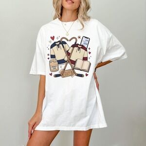 Hockey Romance Shirt, Spicy Book Trope Tee